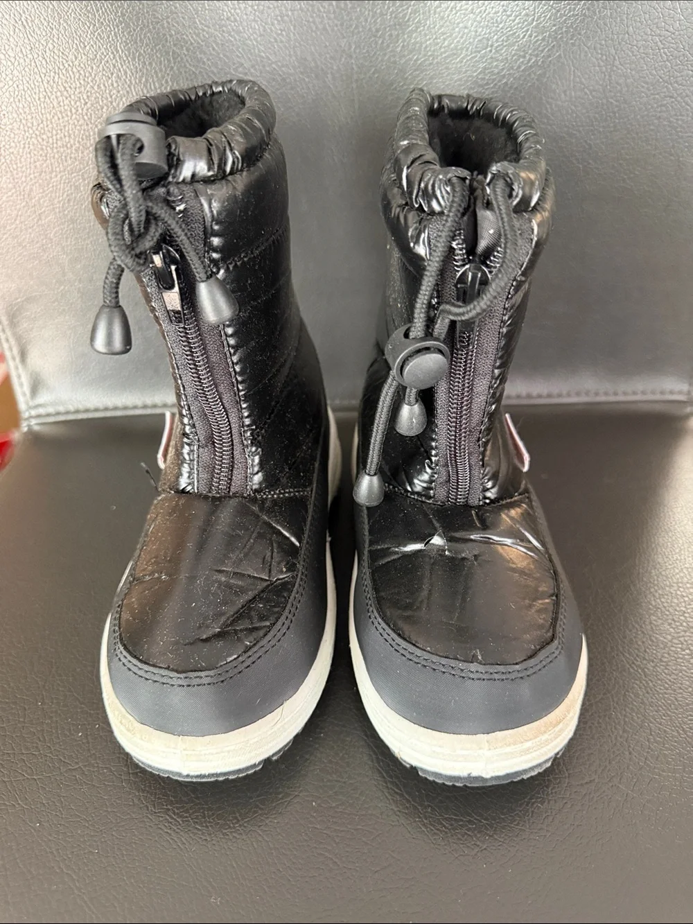 Après Estelle Boot by LAMO Kids Black Winter Snow Boots